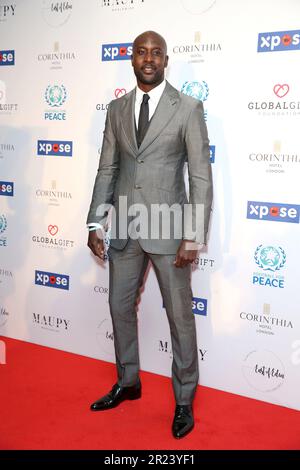 Londra, Regno Unito. 08th Apr, 2019. Carlton Cole partecipa alla cena dell'iniziativa Football for Peace della Global Gift Foundation al Corinthia Hotel di Londra. (Foto di Fred Duval/SOPA Images/Sipa USA) Credit: Sipa USA/Alamy Live News Foto Stock