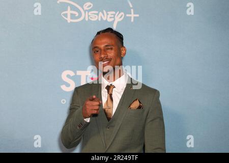 Sydney, Australia. 17th maggio 2023. Cast e troupe del film partecipano alla Sydney Premiere della Disney+ Star Original Series, LA COMPENSAZIONE al Sydney Theatre Company, Wharf 4/5, 15 Hickson Rd, Walsh Bay. Credit: Richard Milnes/Alamy Live News Foto Stock