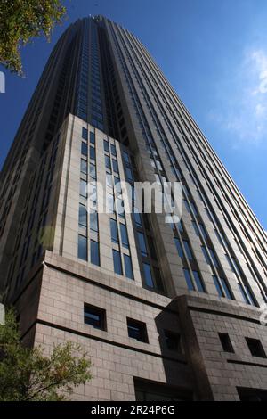 La sede centrale della Bank of America a Charlotte, NC. Foto Stock