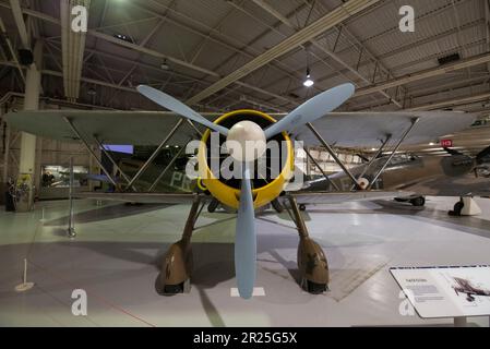 Fiat CR42 Falco Foto Stock