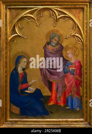 Cristo ha scoperto nel tempio, Simone Martini, 1342 Foto Stock