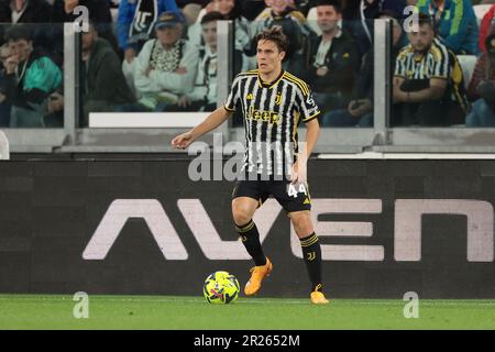 Torino, 14th maggio 2023. Nicolo Fagioli della Juventus durante la Serie A match allo Stadio Allianz di Torino. L'immagine di credito dovrebbe essere: Jonathan Moskrop / Sportimage Foto Stock