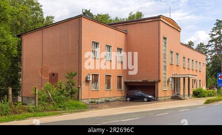 Zajecar, Serbia - 12 giugno 2022: Clinica medica per l'edificio di Otorinolaringologia presso il Centro ospedaliero di Zajecar. Foto Stock