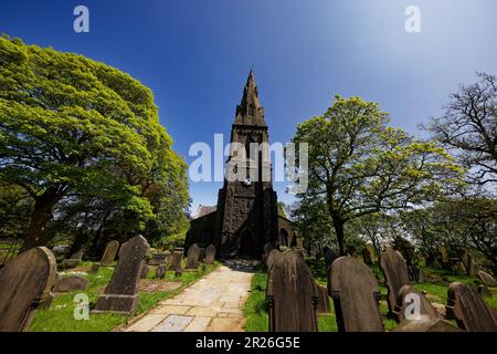 Chiesa di Holcombe, Ramsbottom, Lancashire Foto Stock