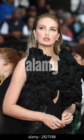 17 maggio 2023, Cannes, Cote d'Azur, Francia: ROMEE STRIJD partecipa alla proiezione di 'Kaibutsu' durante il 76th° Festival annuale del cinema di Cannes al Palais des Festivals il 17 maggio 2023 a Cannes, Francia (Credit Image: © Mickael Chavet/ZUMA Press Wire) SOLO PER USO EDITORIALE! Non per USO commerciale! Foto Stock