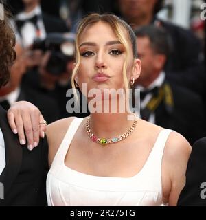 17 maggio 2023, Cannes, Cote d'Azur, Francia: ADELE EXARCHOPOULOS partecipa alla proiezione di 'Kaibutsu' durante il 76th° Festival annuale del cinema di Cannes al Palais des Festivals il 17 maggio 2023 a Cannes, Francia (Credit Image: © Mickael Chavet/ZUMA Press Wire) SOLO PER USO EDITORIALE! Non per USO commerciale! Foto Stock