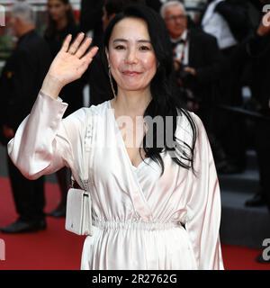 17 maggio 2023, Cannes, Cote d'Azur, Francia: NAOMI KAWASE partecipa alla proiezione di 'Kaibutsu' durante il 76th° Festival annuale del cinema di Cannes al Palais des Festivals il 17 maggio 2023 a Cannes, Francia (Credit Image: © Mickael Chavet/ZUMA Press Wire) SOLO PER USO EDITORIALE! Non per USO commerciale! Foto Stock