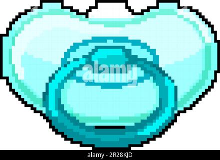 succhietto succhietto icona del bambino immagine vettoriale Illustrazione Vettoriale