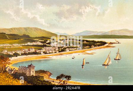 Dunoon, sul Firth of Clyde, Argyll and Bute, Scozia, Gran Bretagna, Europa Occidentale Foto Stock