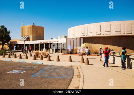 Carl Hayden Visitor Center; Glen Canyon Dam; Page; Arizona; USA Foto Stock