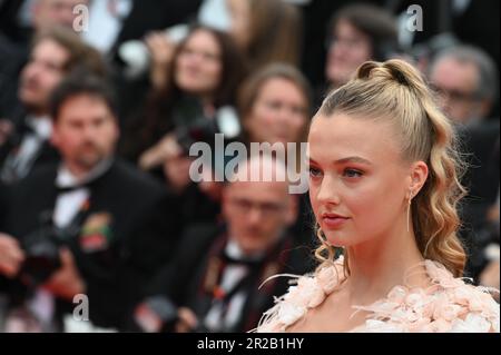 76th Cannes Film Festival 2023, Red Carpet Film " Indiana Jones e il Dial of Destiny " nella foto: Lilly Krug Foto Stock