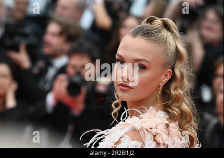 76th Cannes Film Festival 2023, Red Carpet Film " Indiana Jones e il Dial of Destiny " nella foto: Lilly Krug Foto Stock