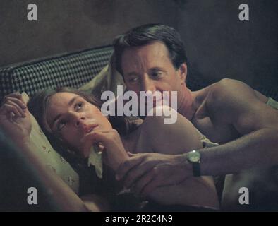 Jeannie Berlin, Roy Scheider, on-set of the Film, 'Sheila Levine is Dead and Living in New York', Paramount Pictures, 1974 Foto Stock