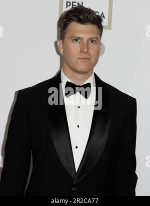 New York, Stati Uniti. 18th maggio, 2023. Colin Jost partecipa al 2023 PEN America Literary Gala all'American Museum of Natural History giovedì 18 maggio 2023 a New York City. Foto di Peter Foley/UPI Credit: UPI/Alamy Live News Foto Stock