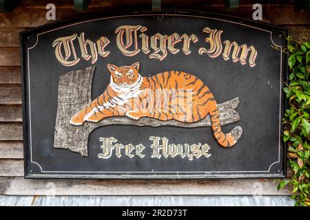 East Dean, 12th 2023 maggio: The Tiger Inn Foto Stock