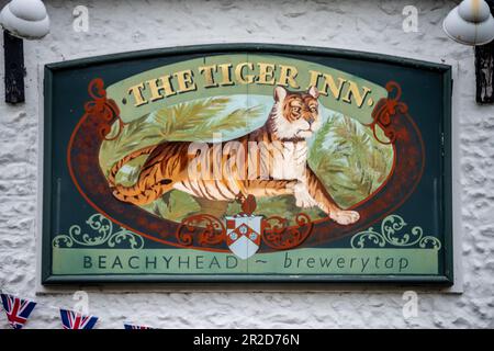 East Dean, 12th 2023 maggio: The Tiger Inn Foto Stock