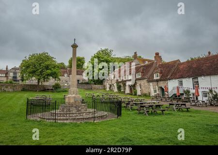 East Dean, 12th 2023 maggio: Il verde villaggio Foto Stock