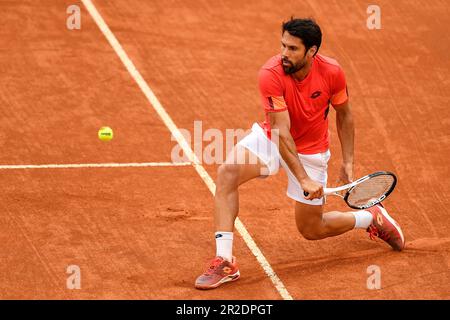 Torino, Italia, Italia. 18th maggio, 2023. Italia, Torino 18/05/23.Circolo della Stampa Sporting .ATP Challenger 175 Quarter finals.Piedmont Open intesa Sanpaolo.Federico Gaio (Ita) (Credit Image: © Tonello Abozzi/Pacific Press via ZUMA Press Wire) SOLO PER USO EDITORIALE! Non per USO commerciale! Foto Stock