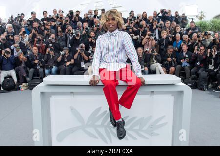 Cannes, Francia. 19th maggio, 2023. Assuan Reid partecipa al New Boy Photocall nel 76th al Festival del Cinema di Cannes, in Francia, il 19 maggio 2023. Foto di Aurore Marechal/ABACAPRESS.COM Credit: Abaca Press/Alamy Live News Foto Stock