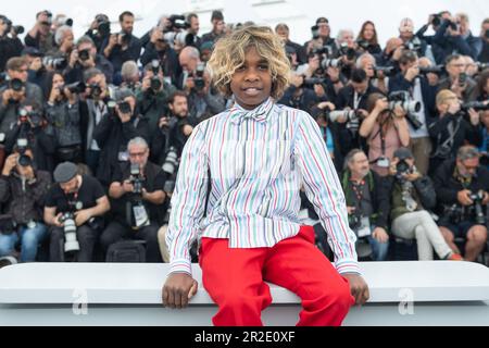 Cannes, Francia. 19th maggio, 2023. Assuan Reid partecipa al New Boy Photocall nel 76th al Festival del Cinema di Cannes, in Francia, il 19 maggio 2023. Foto di Aurore Marechal/ABACAPRESS.COM Credit: Abaca Press/Alamy Live News Foto Stock