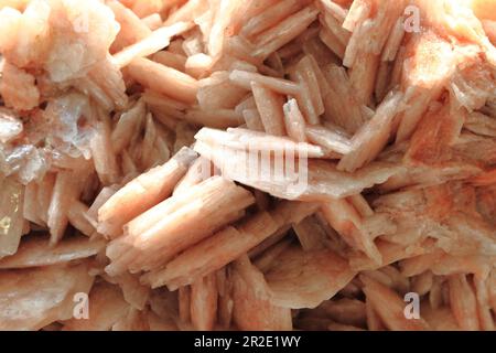 struttura minerale barita come sfondo naturale piacevole Foto Stock