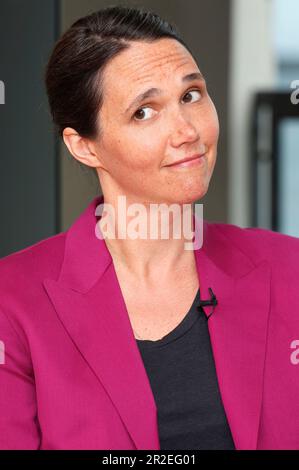 Cannes, Frankreich. 19th maggio, 2023. Jeanne Herry beim Kering 'Donne in movimento' Talk auf dem Festival de Cannes 20223/76. Internationale Filmfestspiele von Cannes im Majestic Hotel. Cannes, 19.05.2023 Credit: Geisler-Fotopress GmbH/Alamy Live News Foto Stock