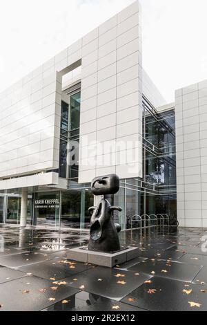 Museo Frieder Burda, architetto Richard Meier, Baden-Baden, Foresta Nera, Baden-Württemberg, Germania Foto Stock