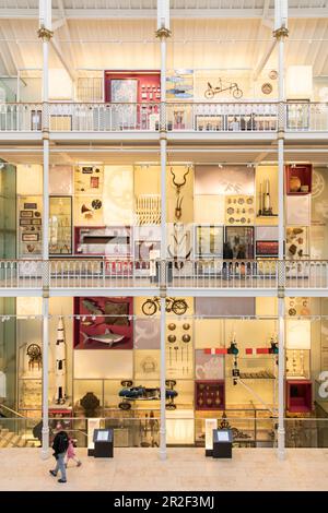 La Grand Gallery dell'ex Royal Museum in vista laterale, il National Museum of Scotland, il Royal Museum, il National Museum of Scotland, Edimburgo, Scozia Foto Stock