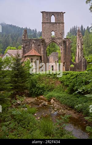 Klosterheiline Allerheiligen, alta valle di Lierbach, nei pressi di Oppenau, Foresta Nera settentrionale, Foresta Nera, Baden-Wuerttemberg, Germania, Europa Foto Stock