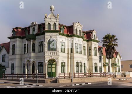 Hohenzollernhaus in Swakopmund, Namibia Foto Stock