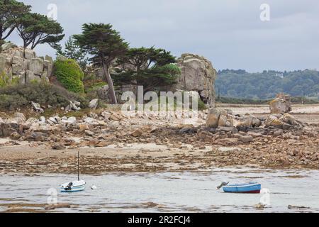 Porz Scaff Plougrescant Bretagna Foto Stock