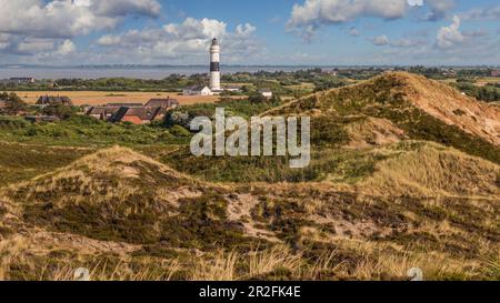 Faro cristiano di Langer a Kampen, Sylt, Schleswig-Holstein, Germania Foto Stock