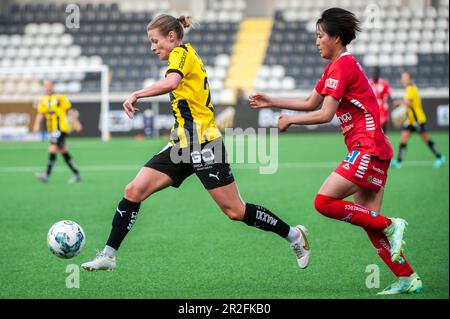 Goteborg, Svezia. 19th maggio 2023. Hannah Wijk di BK Häcken durante il gioco OBOS Damallsvenskan tra BK Häcken e Linköping FC il 19 maggio 2023 a Gothenburg. Credit: Oskar Olteus / Alamy Live News Foto Stock