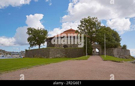 Christiansholm fortezza a Kristiansand, Vest-Agder, Skagerak, Norvegia, Europa Foto Stock