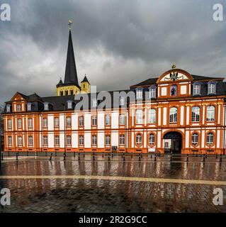 Abbazia di Brauweiler a Pulheim, Renania settentrionale-Vestfalia, Germania Foto Stock