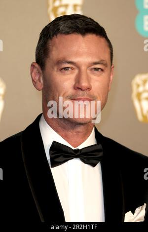 Londra, Regno Unito. 10th Feb, 2019. Luke Evans partecipa agli EE British Academy Film Awards 2019 alla Royal Albert Hall di Londra. (Foto di Fred Duval/SOPA Images/Sipa USA) Credit: Sipa USA/Alamy Live News Foto Stock