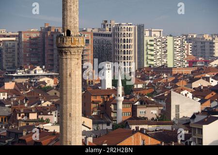 Vista di Prizren, Kosovo Foto Stock