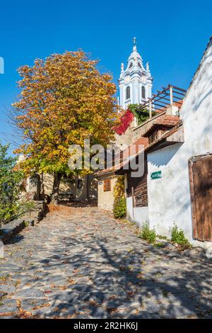 Durnstein nel Wachau, bassa Austria, Austria Foto Stock