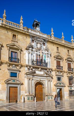 Plaza Nueva, Granada, Andalusia, Spagna, Europa Foto Stock