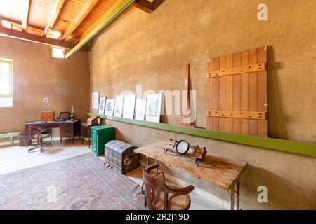 L'archeologo ed egittologo Howard carter's House, Luxor, Egitto, Nord Africa, Africa Foto Stock