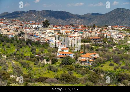 Pano Lefkara, Cipro, Europa Foto Stock