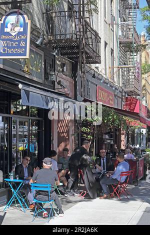 Parisienne Cafe, 2339 Arthur Avenue, Bronx Little Italy, The Bronx, New York, New York, Stati Uniti Foto Stock