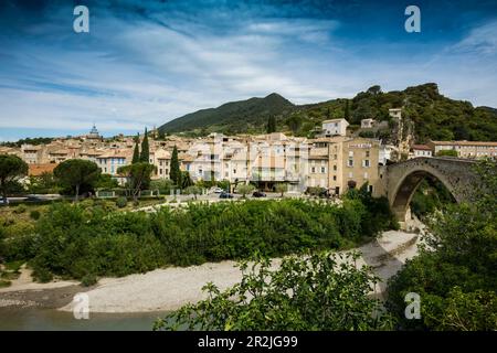 Nyons, dipartimento di Drôme, regione Rhône-Alpes, Provenza, Francia Foto Stock