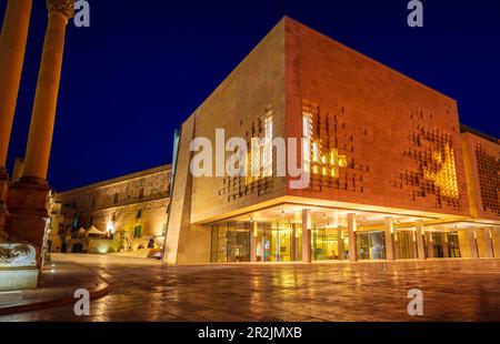 Il nuovo edificio governativo di Malta, Valletta, Europa Foto Stock