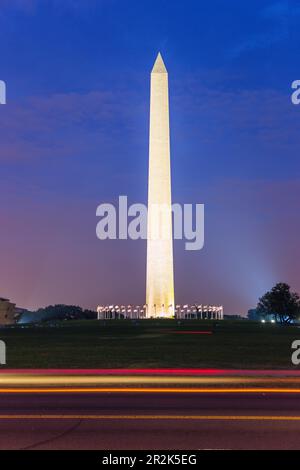 Washington DC, National Mall, Washington Monument Foto Stock