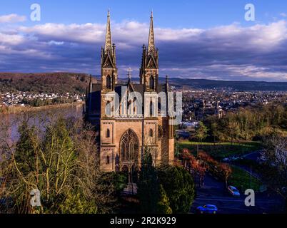 Pellegrinaggio Chiesa di San Apollinaris a Remagen, distretto di Ahrweiler, Renania-Palatinato, Germania Foto Stock