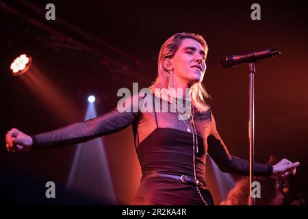 Barcellona, Spagna. 2023.05.18. La cantante EDE si esibisce sul palco durante il Lucero Tour a la Nau il 18 maggio 2023 a Barcellona, Spagna. Foto Stock