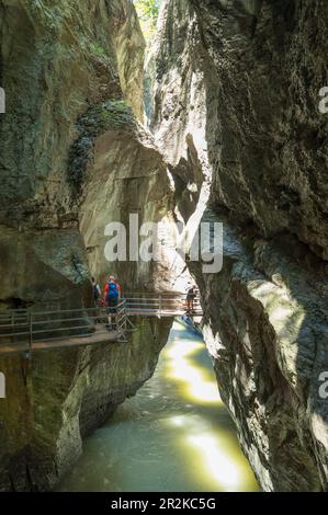 La Gola di Aare tra Innertkirchen e Meiringen, Cantone di Berna, Svizzera Foto Stock