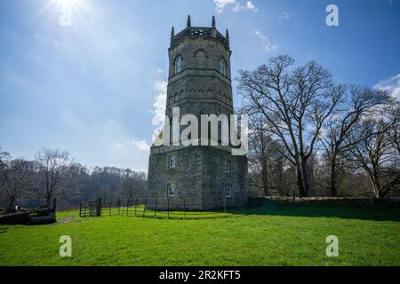 Culloden Tower a Richmond, North Yorkshire Foto Stock