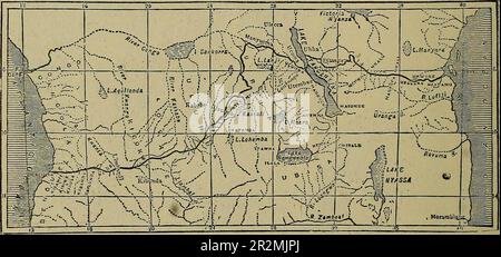 "Meraviglie dei tropici; o, esplorazioni e avventure di Henry M. Stanley e altri famosi viaggiatori, inclusi Livingstone, Baker, Cameron, Speke, Emin Pasha, Du Chaillu, Andersson, etc. etc. .." (1889) Foto Stock